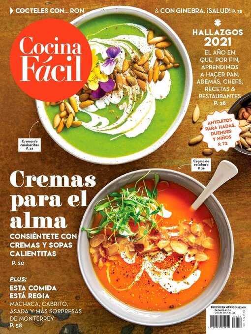 Title details for Cocina Fácil by Editorial Televisa SA de CV - Available